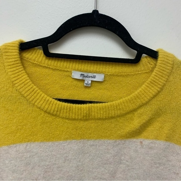 Madewell Striped Gladwell Color Block Sweater - Picture 4 of 12